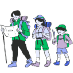 Students on adventure trip with Nayaankur Services