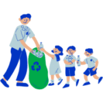 Campus cleaning and nature activity by Nayaankur