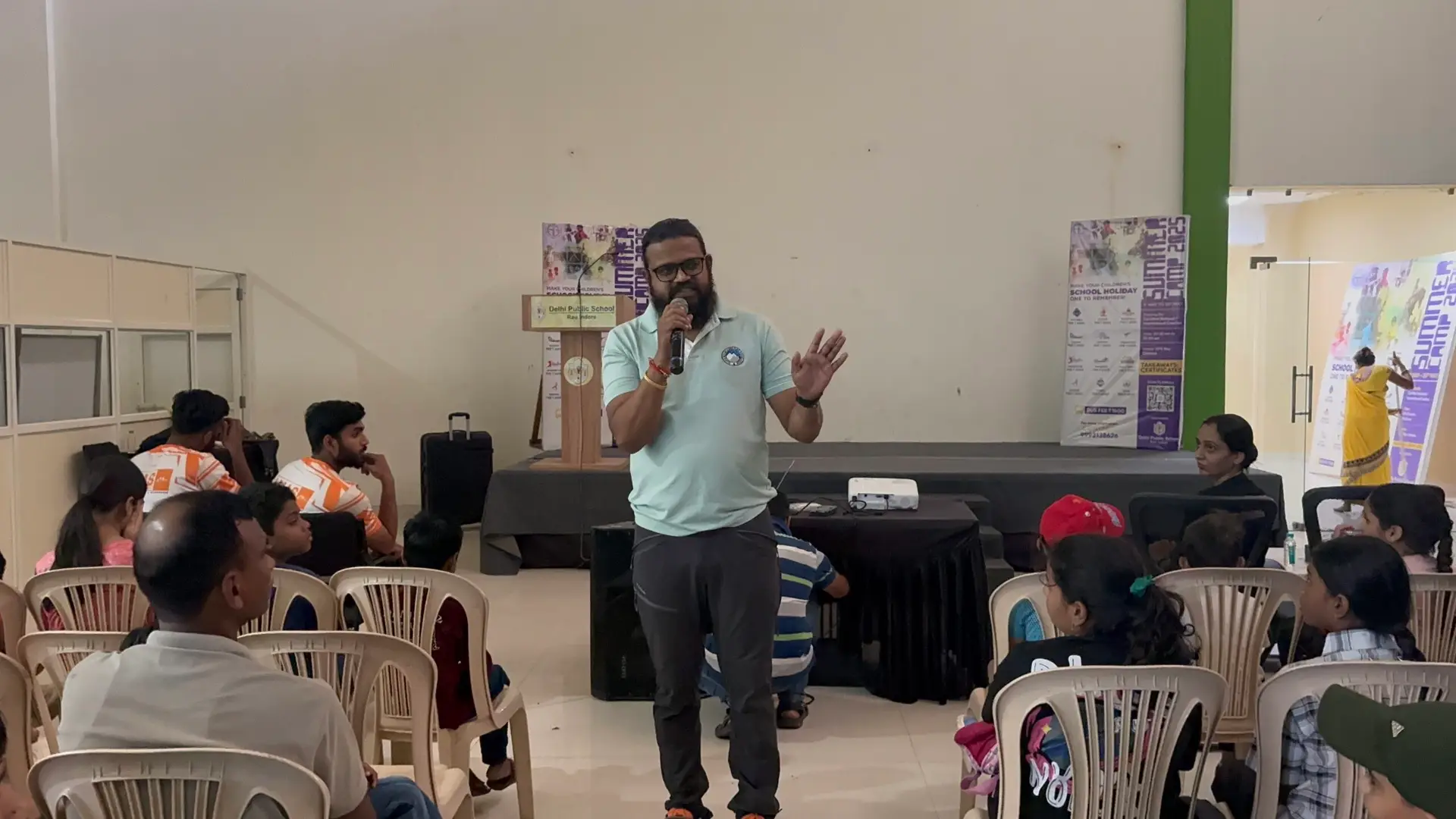 Awareness session on CPR for school students